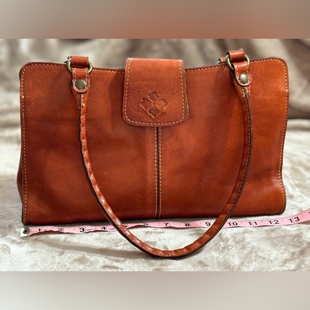 Patricia Nash Leather Purse | Color: cognac | Size: Medium